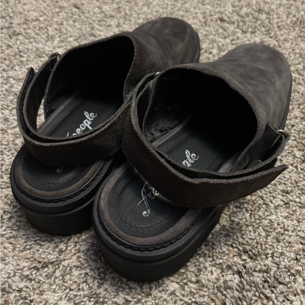 Free People Milo Slingback Mule Clog Shoes - Picture 7 of 11